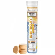 Układ pokarmowy - Simple Day Elektrolity, smak pomarańczowy, 20 tabletek musujących - miniaturka - grafika 1