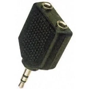 MicroConnect Jack 3.5mm na 2x 3.5mm Czarny AUDALS AUDALS - Rozgałęźniki - miniaturka - grafika 3