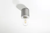 Lampy sufitowe - Sollux Lighting Plafon SALGADO beton - miniaturka - grafika 1