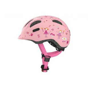 FIRST BIKE FIRST BIKE Kask Abus Smiley 2 Princess S 45-50 cm) - Kaski rowerowe - miniaturka - grafika 3