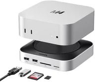 Huby USB - Stacja dokująca 11w1 UGREEN CM841 USB-C / 3xUSB-A 3.2, 2xUSB-C 3.2, 2xUSB-A 3.0, NVMe, SD/TF szara UGR5711 - miniaturka - grafika 1