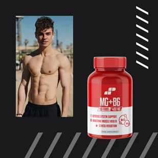 MP Sport Mg + B6 - 90tabs - Magnez + Witamina B6 - Witaminy i minerały dla sportowców - miniaturka - grafika 19