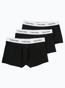 Calvin Klein Obcisłe bokserki pakowane po 3 szt. Mężczyźni Bawełna czarny jednolity, S - Majtki męskie - miniaturka - grafika 1