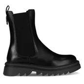 Botki damskie - Botki Lasocki RST-ORANGE-02 Czarny - miniaturka - grafika 1