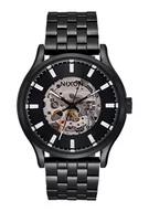 Paski - NIXON Spectra A1323 – automatyczny zegarek modowy (tarcza 40 mm, 20 mm-18 mm pasek ze stali nierdzewnej), czarny, OSFM, - miniaturka - grafika 1