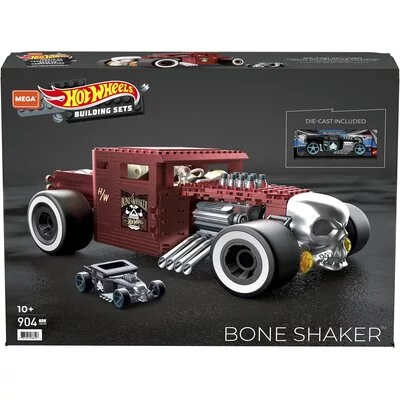 Mattel Klocki plastikowe Hot Wheels Mega Construx Bone Shaker HBD50