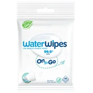 Chusteczki nawilżane - WaterWipes OnTheGo Bio, chusteczki nawilżane, odświeżające, 10 sztuk - miniaturka - grafika 1