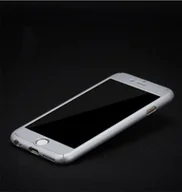 Etui i futerały do telefonów - Etui na telefon komórkowy Pokrowiec ochronny na Samsung Galaxy S7 Pełna obudowa Ochrona wyświetlacza 360 Srebrny - miniaturka - grafika 1
