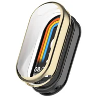 Akcesoria do smartwatchy - Pełne etui ochronne 360° Vanfone do Xiaomi Smart Mi Band 8/9, złoty - miniaturka - grafika 1