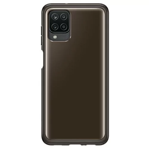 Samsung Etui Soft Clear Cover do Galaxy A12 Czarny