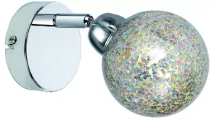Candellux Lighting reflektorek KALEIDOSCOPE 91-61553 G9 LED klosz w kolorowe gwiazdki ruchomy spot 91-61553 - Lampy pozostałe - miniaturka - grafika 1