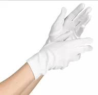 Rękawiczki dla dzieci - RĘKAWICZKI BIAŁE KOMUNIA STRÓJ ANIOŁKA ŚW. MIKOŁAJ - miniaturka - grafika 1