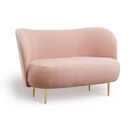 Sofy i kanapy - Sofa dwuosobowa Glamour ALDO II | Kolor do wyboru - miniaturka - grafika 1