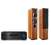 Zestawy stereo - Yamaha R-S202D Czarny, Indiana Line Nota Tesi 561 Orzech - miniaturka - grafika 1