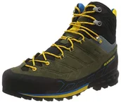 Buty trekkingowe męskie - Mammut Męskie buty trekkingowe Kento Tour High GTX®, Iguana Freesia, 40 2/3 EU - miniaturka - grafika 1