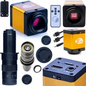 Mikroskopy i lupy - Mikroskop Rosfix MIKROSKOP CYFROWY POWIĘKSZENIE 180 RAZY Z KAMERĄ PEGASUS Pro 12MP CMOS 2W1 - miniaturka - grafika 1