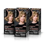 Farby do włosów i szampony koloryzujące - Syoss Trwałe zabarwienie 7-1 Blond Średni Naturalny Blond, Keratyna Farba Do Włosów, Pełne pokrycie siwych włosów i do 100 dni profesjonalnego koloru, Pack 3. - miniaturka - grafika 1