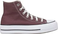 Trampki damskie - Trampki damskie Converse - fioletowy / 37 - miniaturka - grafika 1