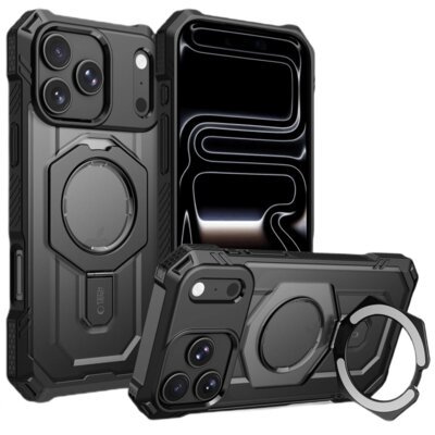 Etui TECH-PROTECT MagForce MagSafe do Apple iPhona 17 Pro Max/18 Pro Max Czarny