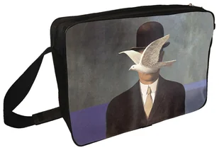 Torba na ramię Mężczyzna w meloniku René Magritte - Torby szkolne - miniaturka - grafika 1