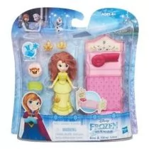 Hasbro Frozen Anna z łóżkiem - Figurki dla dzieci - miniaturka - grafika 1