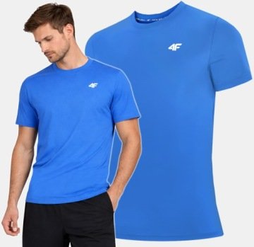 Koszulka Męska 4F T-shirt Podkoszulek Bluzka Sportowa Na Co Dzień 3341 XXL