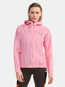 Kurtki i kamizelki sportowe damskie - Craft Kurtka "PRO Trail" w kolorze jasnoróżowym do biegania - miniaturka - grafika 1