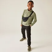 Bluzy dla chłopców - Regatta Polar dziecięcy z suwakiem 1/2 Hot Shot II Zielony, Rozmiar: 164 cm - miniaturka - grafika 1