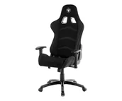 Fotele gamingowe - Silver Monkey Silver Monkey SMG-450 Czarny Materiał - miniaturka - grafika 1