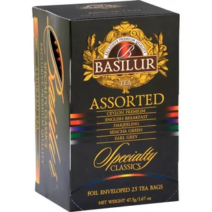 BASILUR BASILUR Herbata Specialty Classics Assorted 20 x 2g WIKR-1001188 - Kawa w kapsułkach i saszetkach - miniaturka - grafika 1