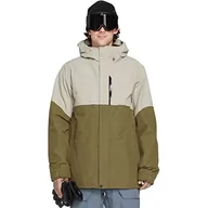 Kurtki narciarskie - Volcom Męska kurtka L Gore-tex, ciemny khaki, L, ciemny khaki, L - miniaturka - grafika 1