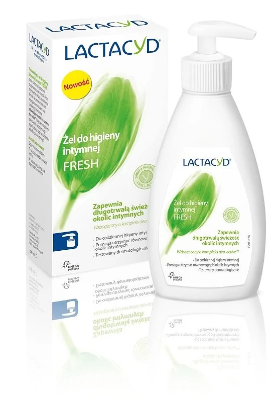 GlaxoSmithKline Femina Lactacyd ACTI-FRESH ŻEL DO HIGIENY do higieny intymnej Z POMPKĄ 200ml