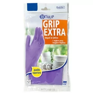 Rękawiczki lateksowe TULIP Grip Extra (rozmiar L) - Rękawiczki jednorazowe - miniaturka - grafika 1