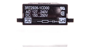 Siemens Układ tłumiący RC 127-240V AC 150-250V DC ze wkaźnikiem LED S0 3RT2926-1CD00 1CD00 - Silniki elektryczne i akcesoria - miniaturka - grafika 1