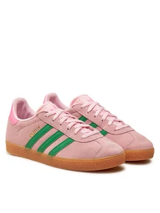 adidas Sneakersy Gazelle J JP7128 Różowy - Buty dla dziewczynek - miniaturka - grafika 1