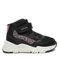 Buty dla dziewczynek - Śniegowce Geox Mid Easy Entry J46M2D 054FU C9231 M Czarny - miniaturka - grafika 1