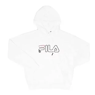 FILA Damska bluza z kapturem Salea, jasna biel, rozmiar XS, Bright White, XS - Bluzy damskie - miniaturka - grafika 1