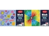 Szkolne artykuły papiernicze - Blok techniczny A4/10K biały - Beniamin - miniaturka - grafika 1