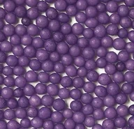 Dodatki do ciast w proszku - POSYPKA PEREŁKI GROSZKI CUKROWE fioletowe 4mm 25g - miniaturka - grafika 1