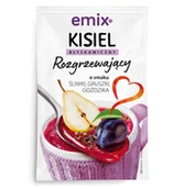 Kisiel - Emix Kisiel z kawałkami owoców - rozgrzewający śliw.-grusz.-goździk 30g - miniaturka - grafika 1