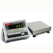 Wagi specjalistyczne - AXIS BA150HK - A5, 150kg, 50g, 400x400mm -  waga platformowa hermetyczna na kablu, opcjonalnie z legalizacją - miniaturka - grafika 1