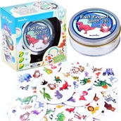 Gry planszowe - Gra spostrzegawczość znajdź parę dinozaury ZA3292 EDUKAMP - miniaturka - grafika 1