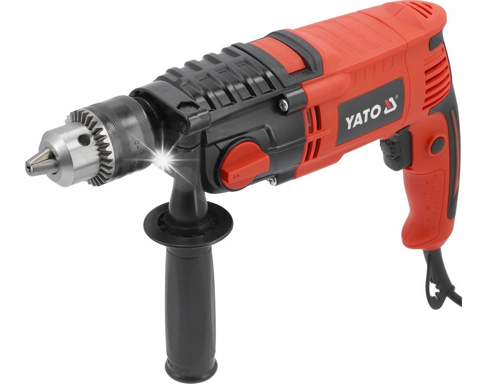 YATO WIERTARKA UDAROWA ELEKTRYCZNA 1200W Z UCHWYTEM 16MM, II BIEGI