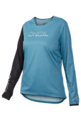Koszulki rowerowe - Koszulka MTB Damska O'Neal ELEMENT HYBRID V.23 Lodowoniebieski/CzarnyL - miniaturka - grafika 1