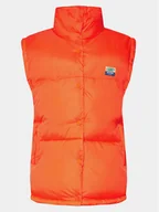 Kamizelki damskie - American Vintage Bezrękawnik Zidibay ZID17AE24 Pomarańczowy Regular Fit - miniaturka - grafika 1