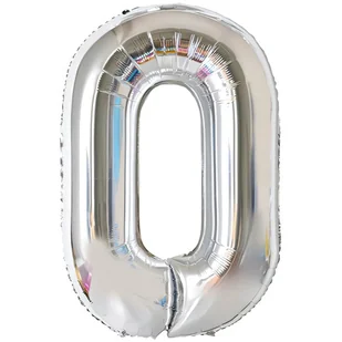 BALON FOLIOWY NA URODZINY 100CM 1M DUŻY CYFRA 0 ZERO NA HEL SREBRNY IMPREZA - Balony i akcesoria BALON FOLIOWY NA URODZINY 100CM 1M DUŻY CYFRA 0 ZERO NA HEL SREBRNY IMPREZA - Balony i akcesoria - miniaturka - grafika 1