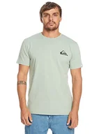 Koszulki męskie - Quiksilver Koszulka podstawowa, męska, zielona, XS - miniaturka - grafika 1