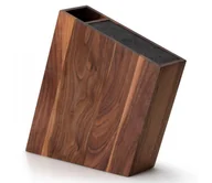 Akcesoria do sztućców - Continenta C4251- Stojak na noże z elastyczną wkładką i przegródką 31x8x24,5 cm orzech - miniaturka - grafika 1