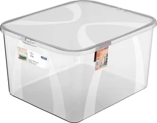 Plastikowy pojemnik do przechowywania z pokrywą 25 l Lona – Rotho - Pudła i pojemniki do przechowywania - miniaturka - grafika 1