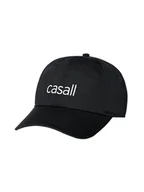 Czapki i chusty sportowe męskie - Czapka z daszkiem Casall Casual Logo Cap czarny TU - miniaturka - grafika 1